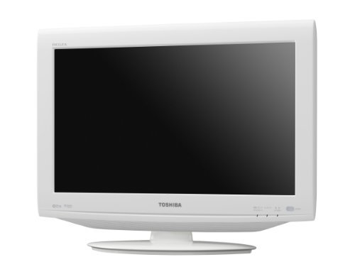 TOSHIBA 22V型 ハイビジョン 液晶テレビ ホワイト REGZA 22RE1(W)【中古品】