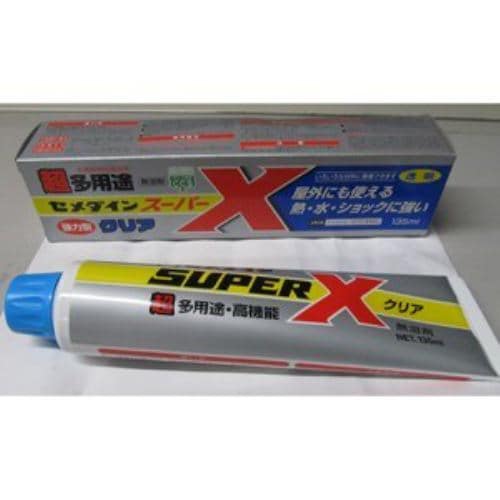 セメダイン スーパーXクリア 135ml(AX-041)接着剤