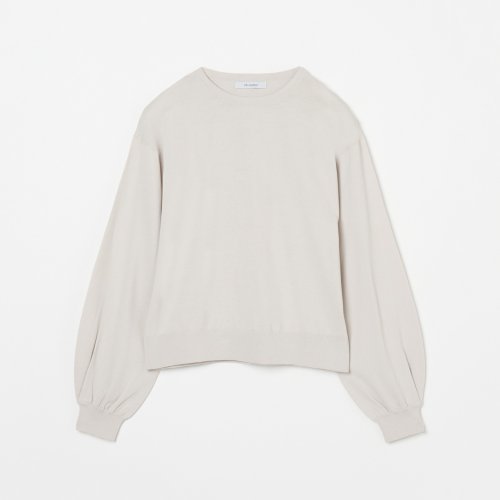 HIGH GAUGE CROPPED CREW NECK