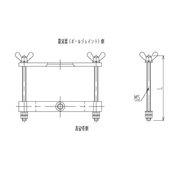 旭製作所 還流器用フランジセット 外套Φ90用+50/30 還流器用 3491-02 1セット 65-1839-74（直送品）