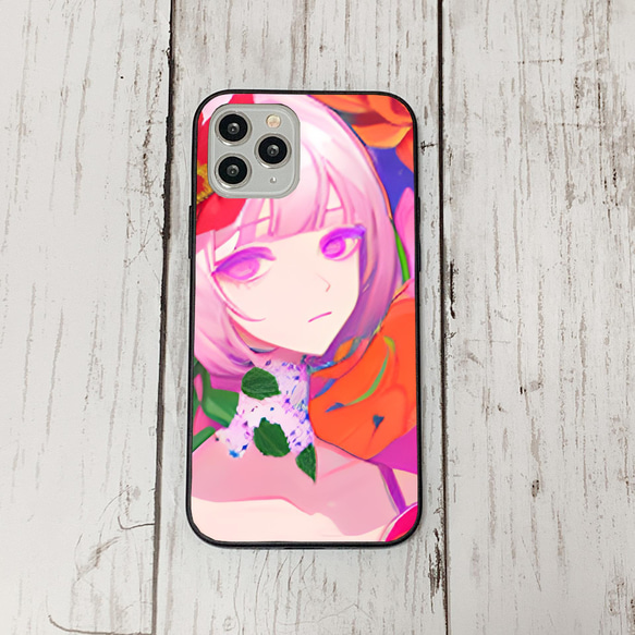 iphonecase4-3_13 iphone 強化ガラス お花(ic) アイフォン iface ケース