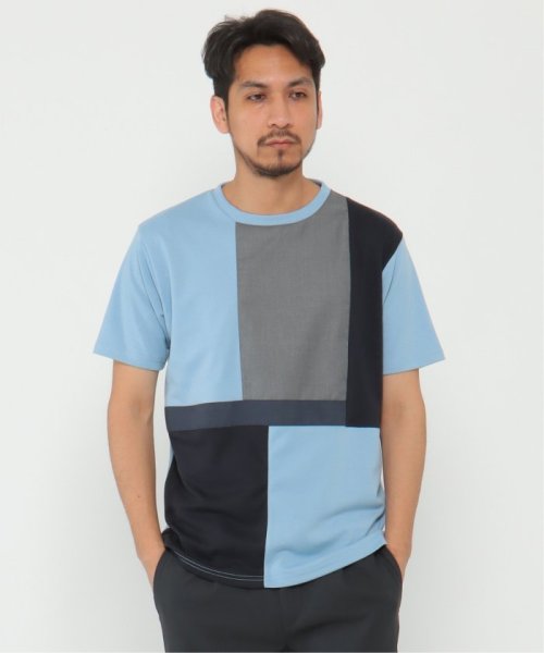 カラーブロッキングTシャツ ECO