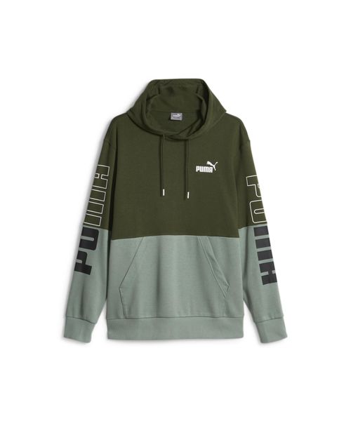 PUMA/PUMA POWER カラーブロック フーディ