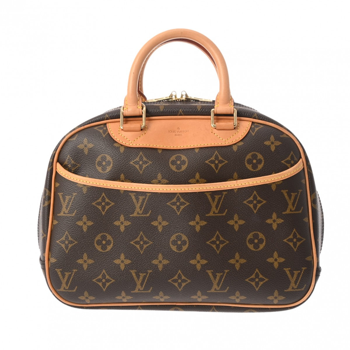 LOUIS VUITTON ルイヴィトン モノグラム トゥルービル ブラウン M42228 レディース モノグラムキャンバス ハンドバッグ ABランク 中古 