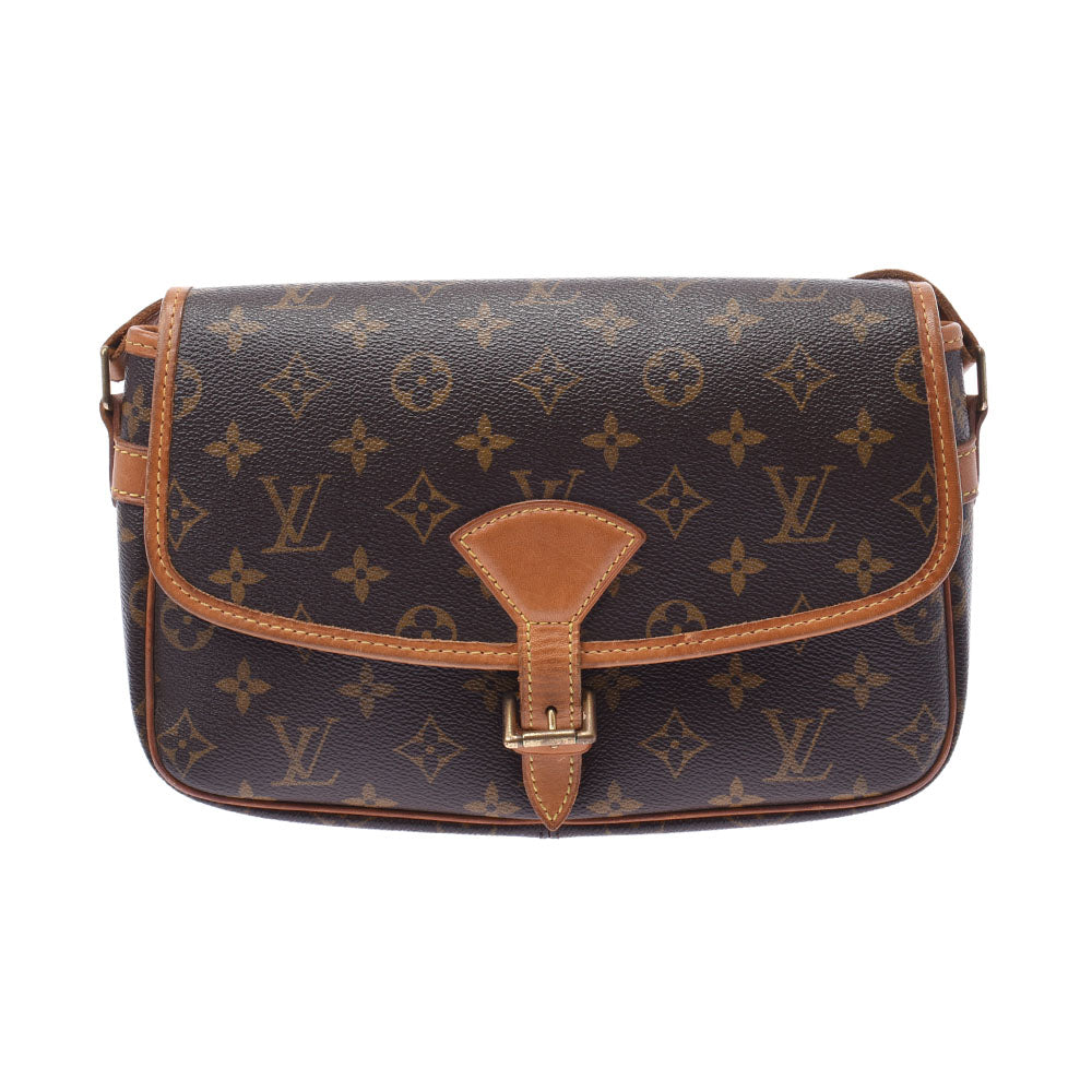 LOUIS VUITTON ルイヴィトン モノグラム ソローニュ ブラウン M42250 ユニセックス モノグラムキャンバス ショルダーバッグ Bランク 中古 