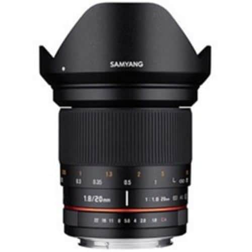 SAMYANG 交換レンズ 20mm F1.8【アルファFEマウント】