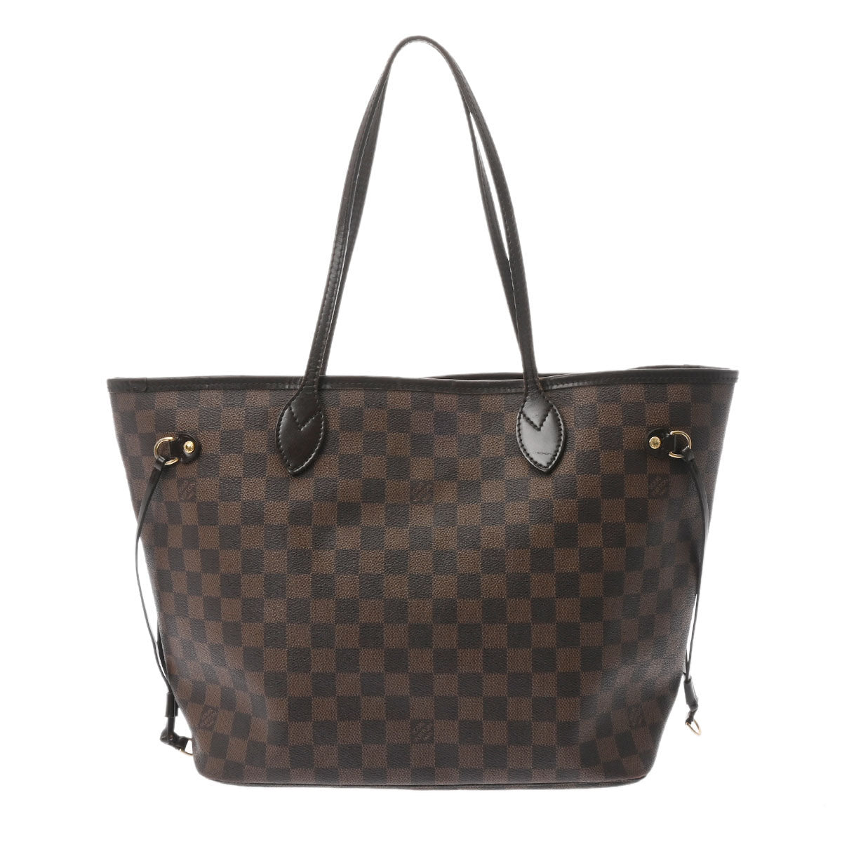 LOUIS VUITTON ルイヴィトン ダミエ ネヴァーフルMM 旧型 ブラウン N51105 レディース ダミエキャンバス トートバッグ Bランク 中古 