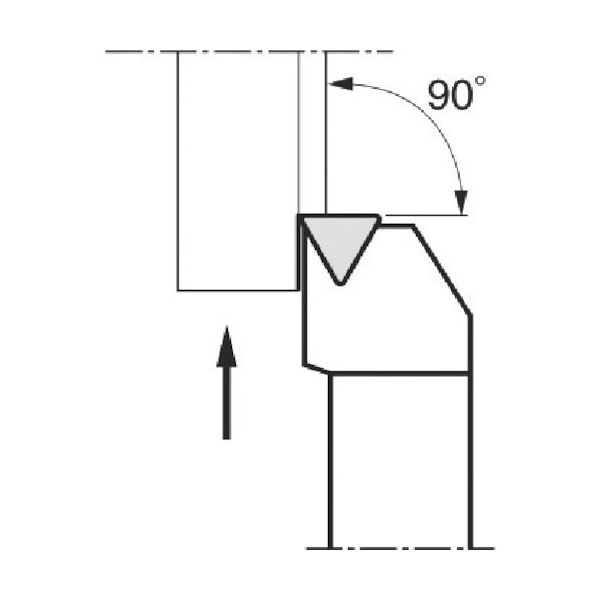 京セラ（KYOCERA） 京セラ 端面加工用ホルダ SPKセラミック CTFN CTFNR2525M16-ID7 1個 545-6614（直送品）