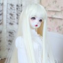 BJD 1/3 1/4  1/6人形 ドール用ウィッグ カツラ 耐熱 ハンドメイドzxww-387