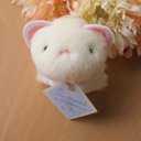 オリジナルねこのぬいぐるみ「すっぴん」白