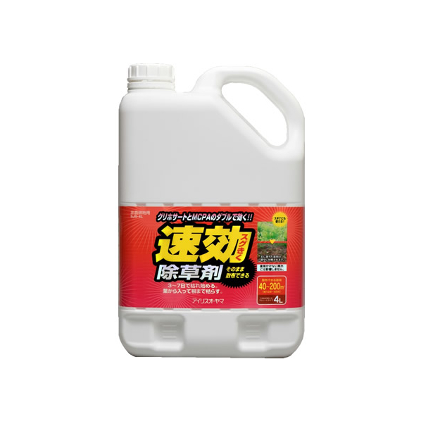 アイリスオーヤマ 速攻除草剤 4L F343778-SJS-4L