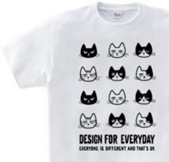 【再販】EVERYONE IS DIFFERENT AND THATS OK　WM～WL•S～XL　【受注生産品】