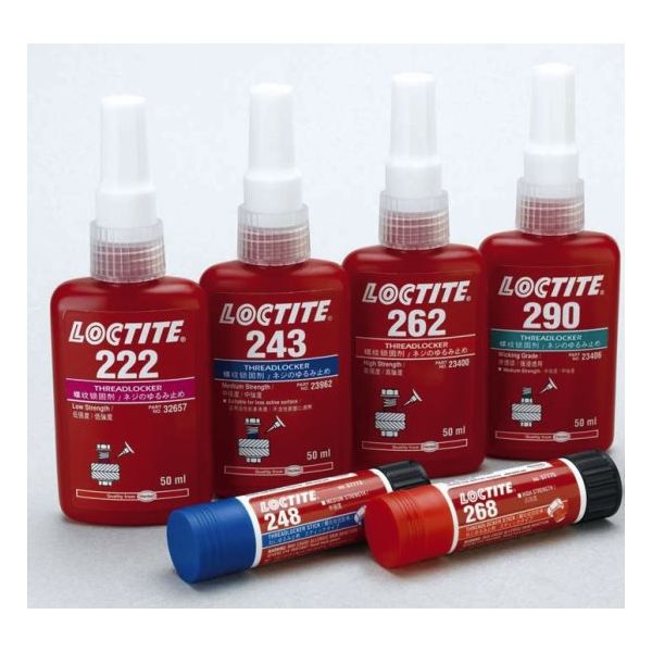 ヘンケルジャパン LOCTITE ねじの緩み止め用接着剤 241ー50ML 241-50ML 1セット(10P)（直送品）