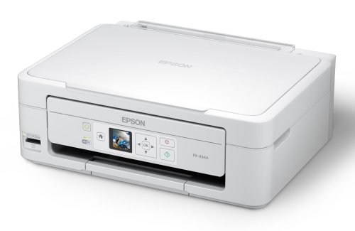 EPSON Colorio インクジェット複合機 PX-434A 無線LAN標準対応 スマートフォンプリント対応 4色独立顔料インク ベーシックモデル【中古品】