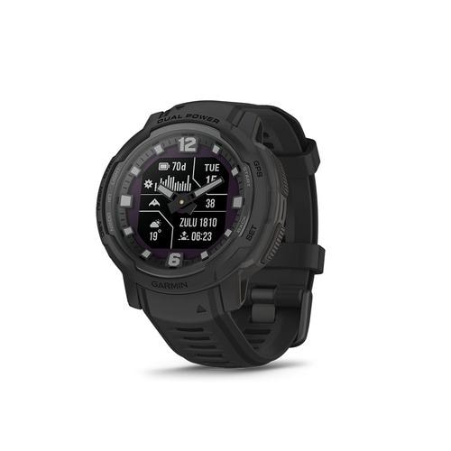 GARMIN 010-02730-40 Instinct Crossover Dual Power Tactical Edition Black 0100273040