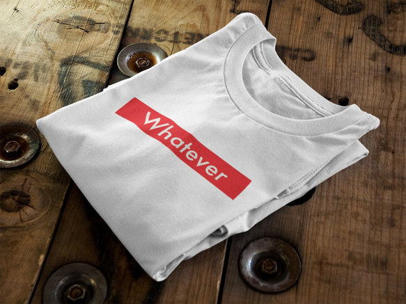 Whatever 01  T-SHIRTS　Tシャツ カラー対応可☆