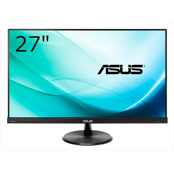 ASUS 27インチワイド液晶モニター VC279H フルHD(1920×1080)/HDMI/D-sub テレワーク 在宅 リモート（直送品）