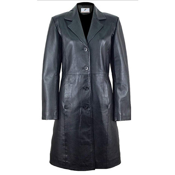 羊革のトレンチコートジャケット Sheep Leather Trench Coat