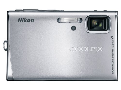 Nikon デジタルカメラ COOLPIX(クールピクス) S50 720万画素 シルバー【中古品】