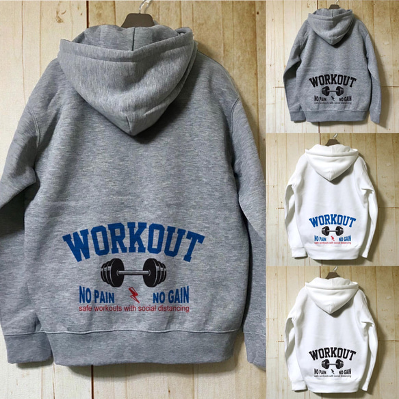 WORK OUT / プルオーバーパーカー