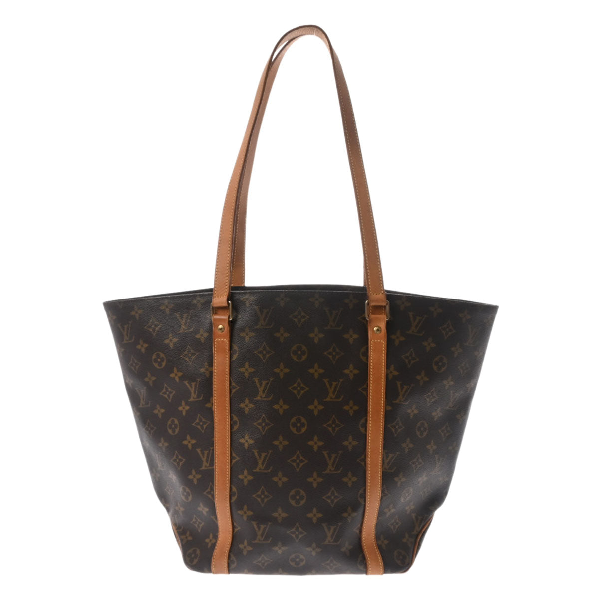 LOUIS VUITTON ルイヴィトン モノグラム サックショッピング ブラウン M51108 レディース モノグラムキャンバス トートバッグ Bランク 中古 