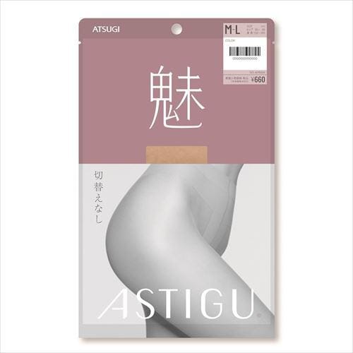 アツギ AP6004 ASTIGU【魅】 切替えなし LLL スキニ-BE ASTIGU 1足 スキニ-ベージュ