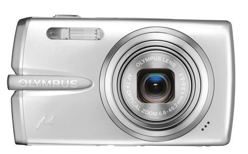 OLYMPUS デジタルカメラ μ1020 (ミュー) エレガントシルバー μ1020SLV【中古品】