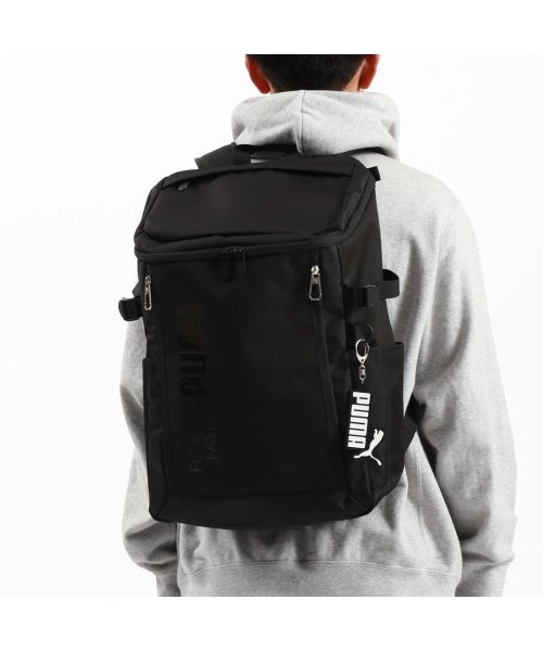 プーマ リュック おしゃれ 大容量 リュックサック PUMA 通学リュック 軽量 30L B4 A4 撥水 ノートPC ボックス型 アクティブ J20292