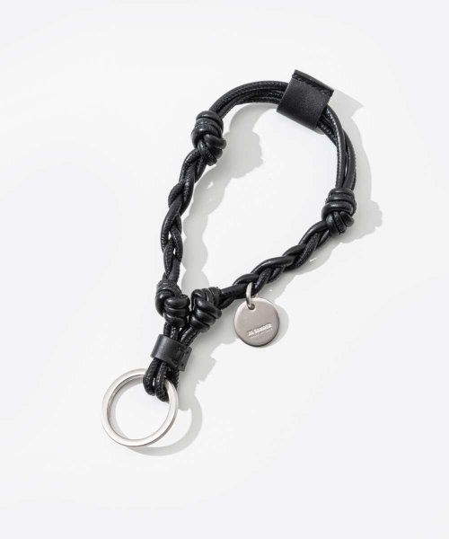 ジルサンダー JIL SANDER J26VL0008 P5452 キーホルダー メンズ レディース キーストラップ TANGLE KEYRING ブラック