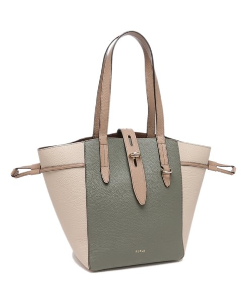 フルラ トートバッグ ネット グレー ベージュ レディース FURLA BZT0FUA HSC000 2260S