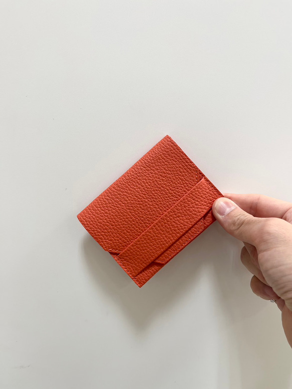 small wallet【シボ革】