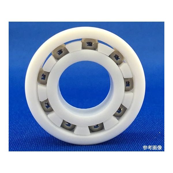 鹿島化学金属 樹脂ベアリング(PTFE) UKB6204PTN-S 1個 63-5557-43（直送品）