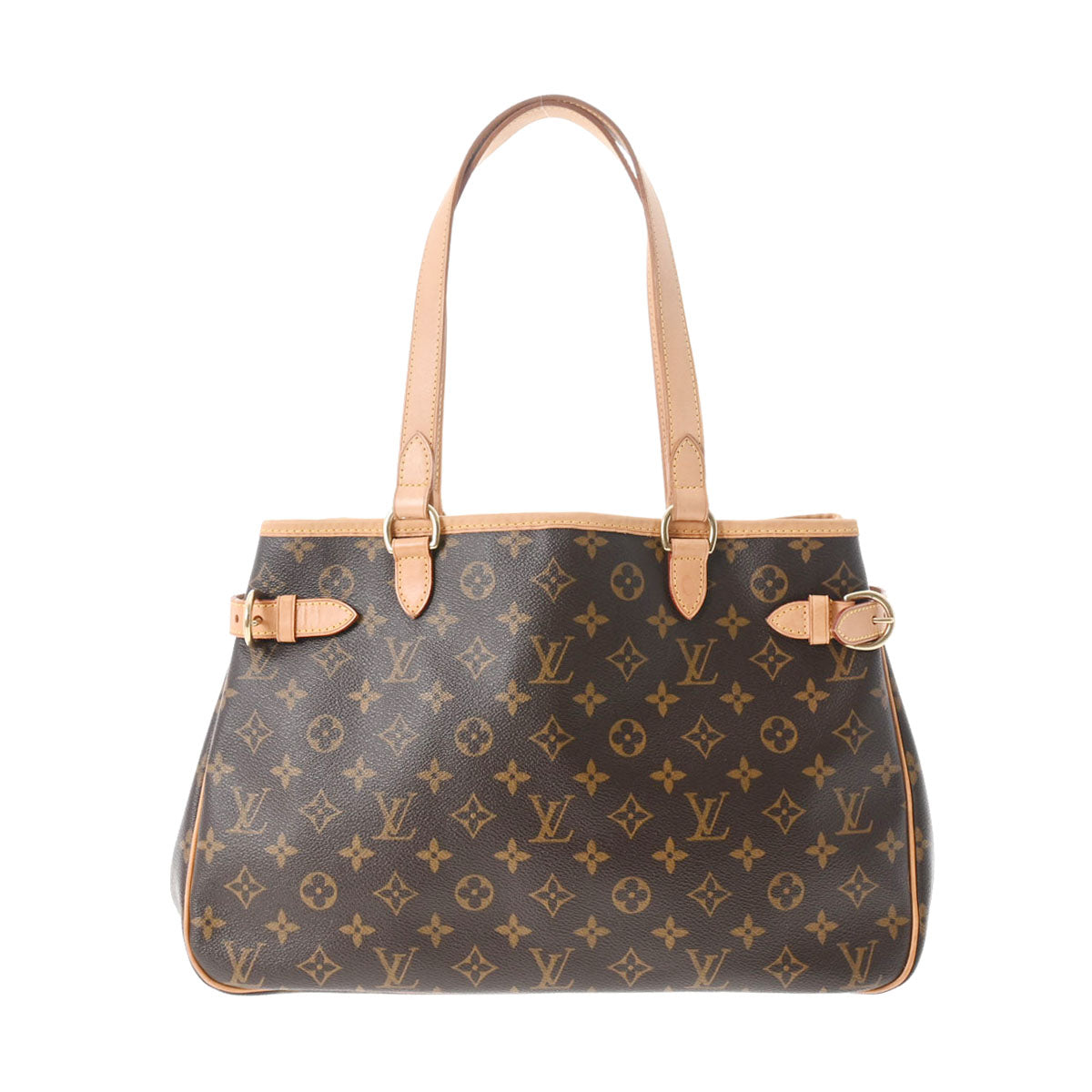 LOUIS VUITTON ルイヴィトン モノグラム バティニョール オリゾンタル ブラウン M51154 レディース モノグラムキャンバス トートバッグ ABランク 中古 