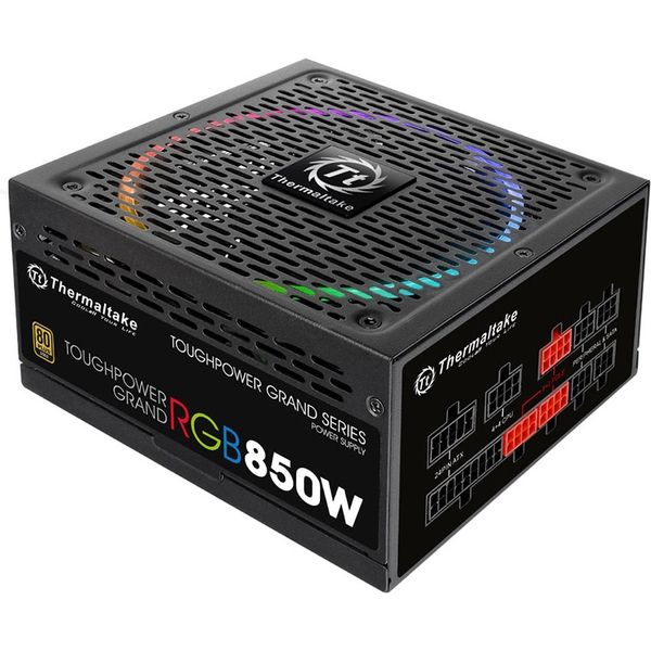 Thermaltake TOUGHPOWER GRAND RGB -850W -NON DPS- PS-TPG-0850FPCGJP-R（直送品）