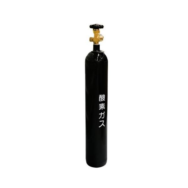 エスコ 3.6L 酸素用空ボンベ EA300-43 1本(1個)（直送品）