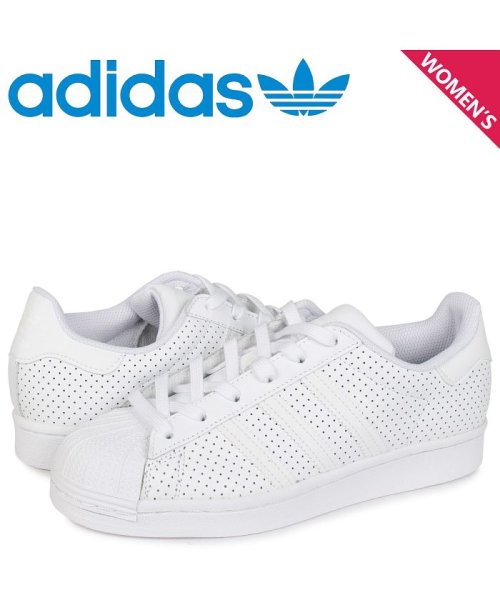 アディダス オリジナルス adidas Originals スーパースター スニーカー レディース SUPERSTAR W ホワイト 白 FV3445