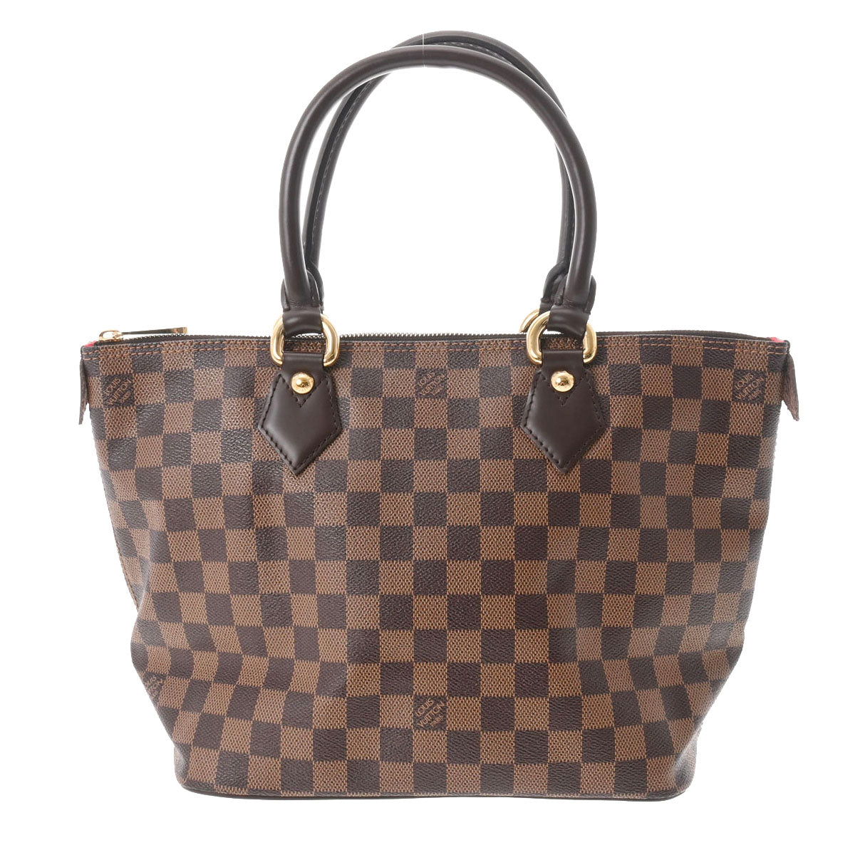 LOUIS VUITTON ルイヴィトン ダミエ サレヤ PM ブラウン N51183 レディース ダミエキャンバス ハンドバッグ Aランク 中古 