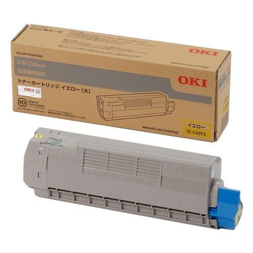 OKI TC-C4DY2 トナーカートリッジ イエロー(大)