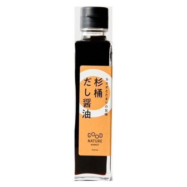 ビオスタイル GOOD NATURE MARKET 杉桶だし醤油 150ml x45 4580523153279 1セット(45個)（直送品）