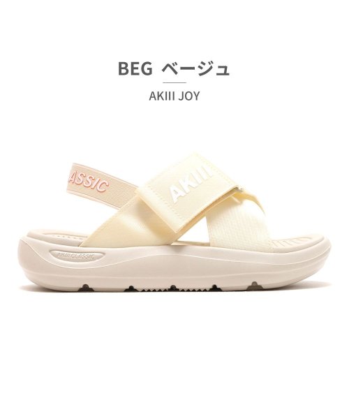 クラシック AKIII CLASSIC レディース AKC0054 アキ ジョイ BEG BLK PUR YEL