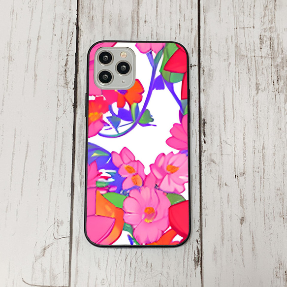 iphonecase6-4_23 iphone 強化ガラス お花(ic) アイフォン iface ケース