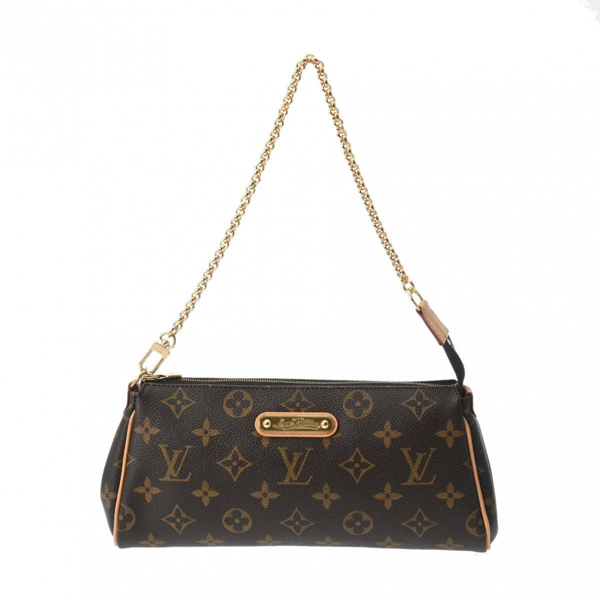 LOUIS VUITTON ルイヴィトン モノグラム エヴァ 2WAY ブラウン M95567 レディース モノグラムキャンバス ショルダーバッグ Aランク 中古 