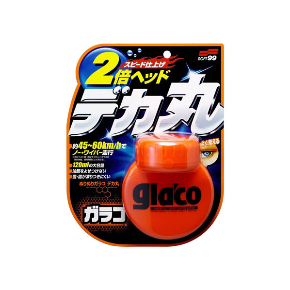 ソフト99 ぬりぬりガラコ デカ丸 120mL F497208-04107