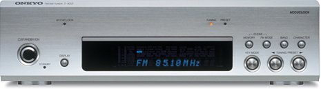 ONKYO INTEC275 FM/AMチューナー シルバー T-433(S)【中古品】