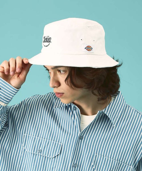 【DICKIES/ディッキーズ】 EMB BUCKET HAT 刺繍バケットハッ