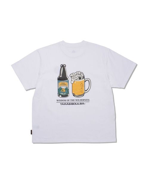 タラスブルバ/コットン天竺 プリントＴシャツ（ビールジョッキ）