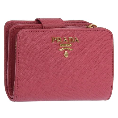 PRADA プラダ SAFFIANO METAL サフィアーノ レザー 二つ折り財布