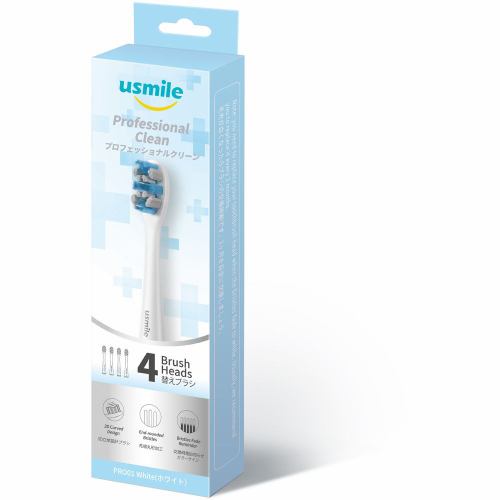 ＵＳＭＩＬＥ PRO01 プロフェッショナルクリーン 替えブラシ(ホワイト) PRO01WHEC