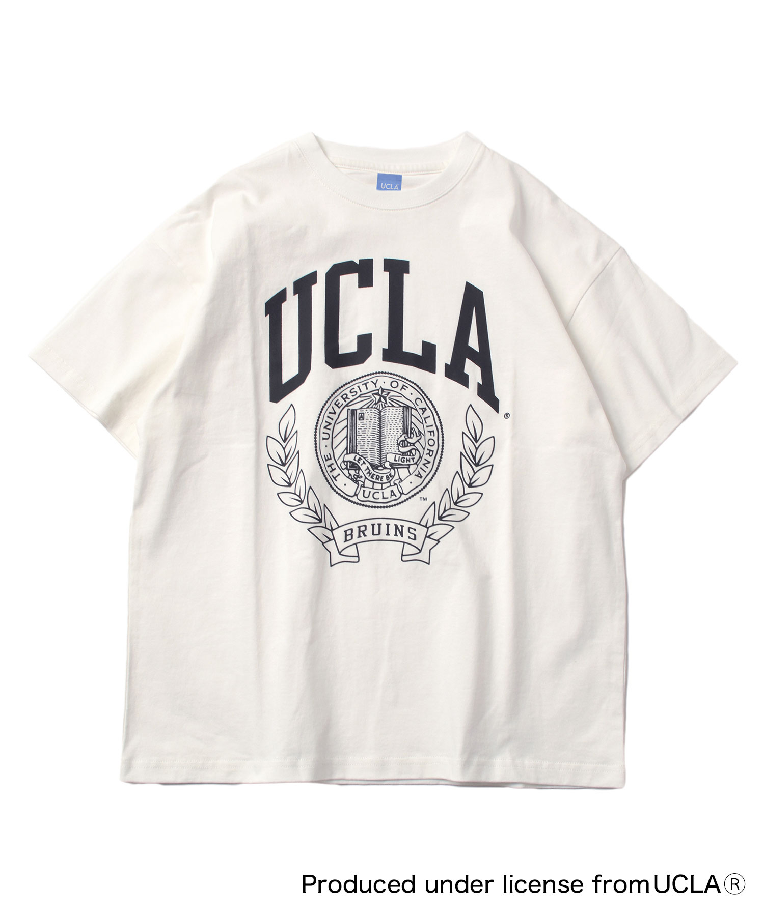 グラソス/【UCLA】コットン・半袖カレッジプリントTシャツ