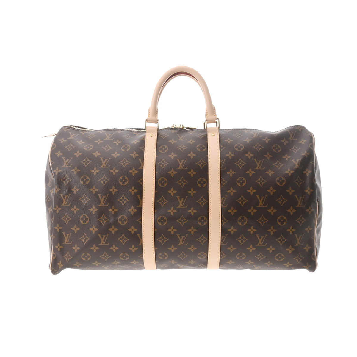 LOUIS VUITTON ルイヴィトン モノグラム キーポル55 ブラウン M41424 ユニセックス モノグラムキャンバス ボストンバッグ 未使用 